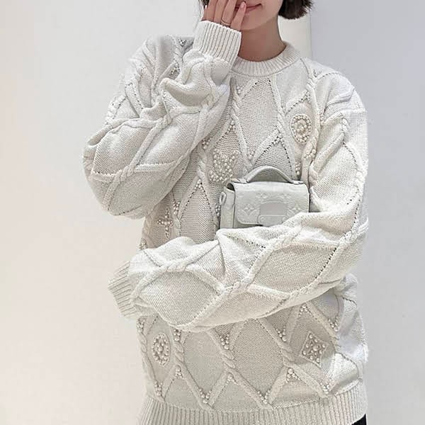 おすすめルイヴィトン 並行輸入品 ウール プルオーバー セーター 1AGJUX